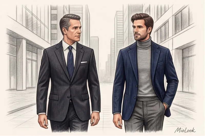 Business attire for men: no boring suits