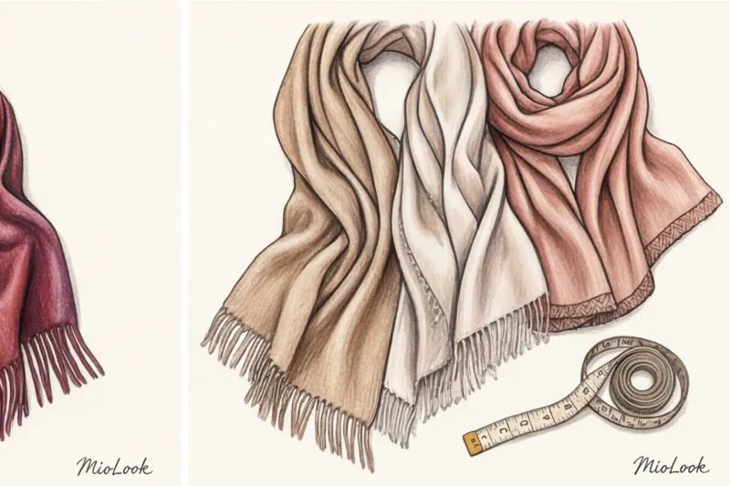 Как красиво завязать палантин на шее и плечах: руководство на каждый день - 9