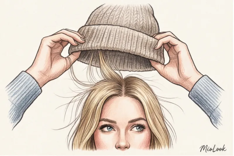 How to keep your hair looking its best under a hat: secrets to volume