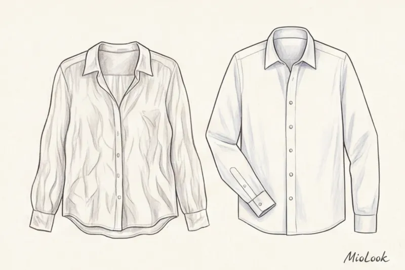 Многослойные луки с белой рубашкой: от строгого офиса до расслабленного кэжуал - 5