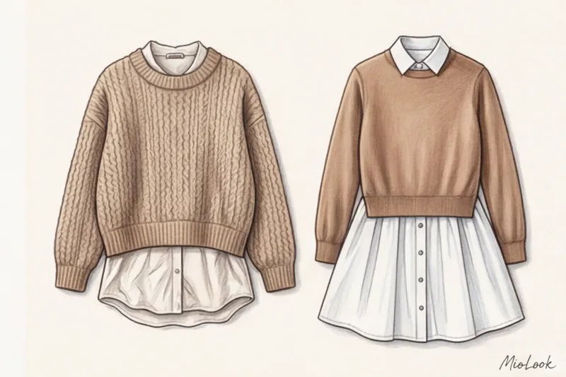 Как комбинировать вещи для закрытых образов: онлайн-примерка слоев - 4