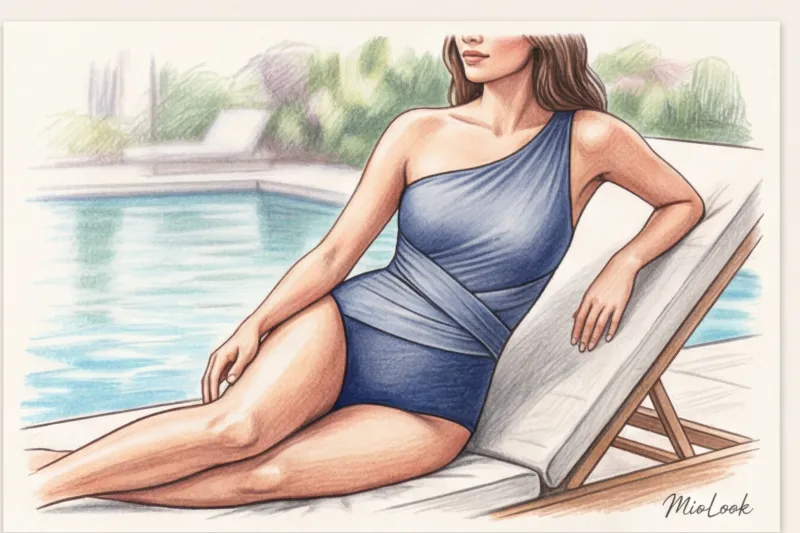 Как выбрать купальник, который скрывает живот и корректирует фигуру - 3