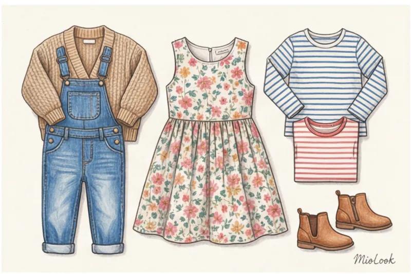 Капсульный гардероб для девочки: как сочетать платья, юбки и удобную базу - 3