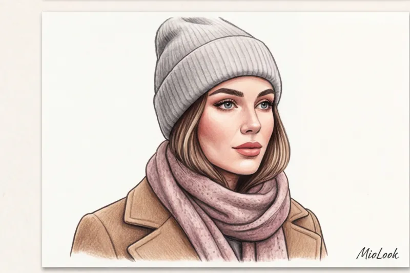 Головной убор под женское пальто: от берета до стильной панамы - 4