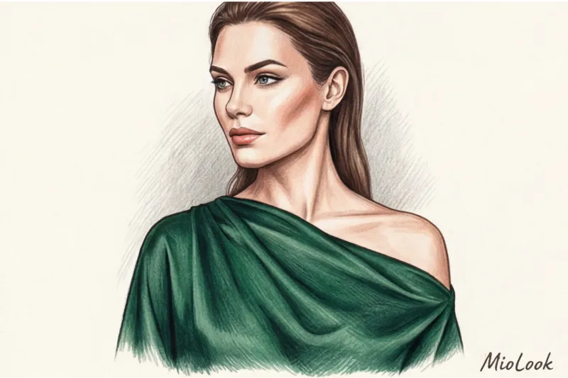 Квадратное лицо: как смягчить черты с помощью правильных вырезов и украшений - 8