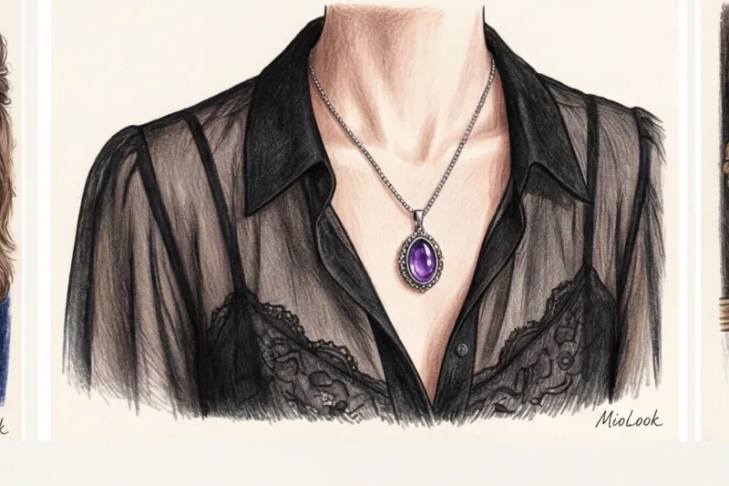 Эстетика Whimsigoth: как внедрить мистический винтаж в современный лук - 8