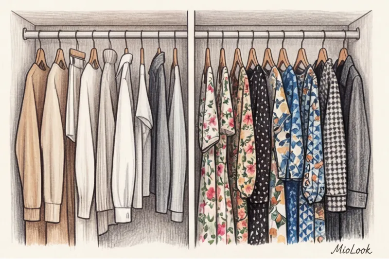 How to Combine Different Prints in Clothing: Geometric and Floral