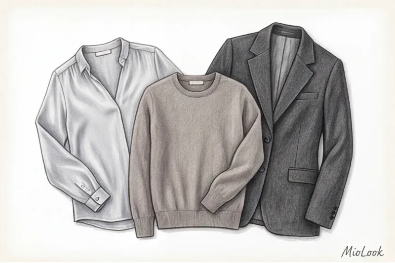 Как носить серый цвет и не стать «серой мышкой» или старше своих лет - 2