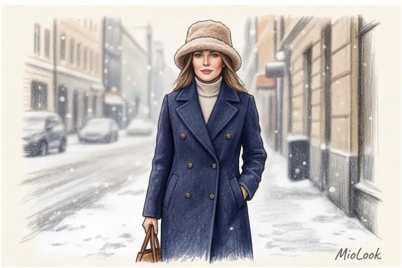 Стильные зимние шапки для женщин после 40: как выглядеть современно - 3