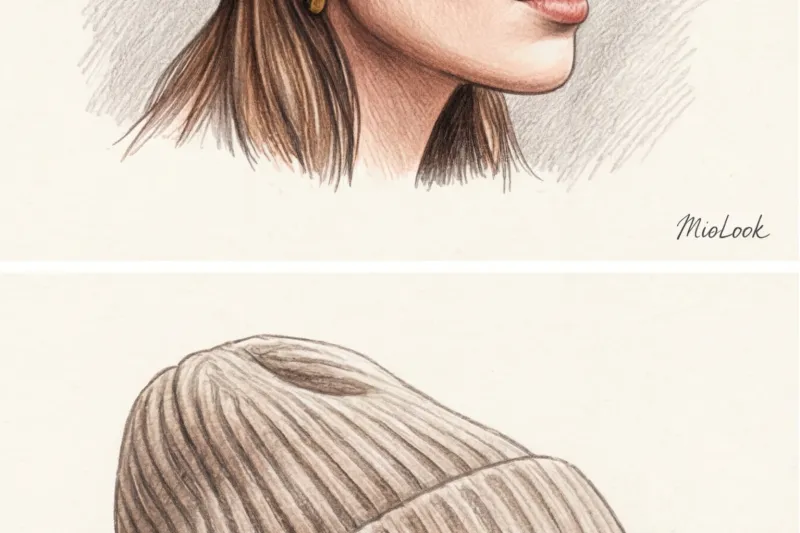 Шапка-бини: с чем носить самый базовый головной убор осенью и зимой - 4