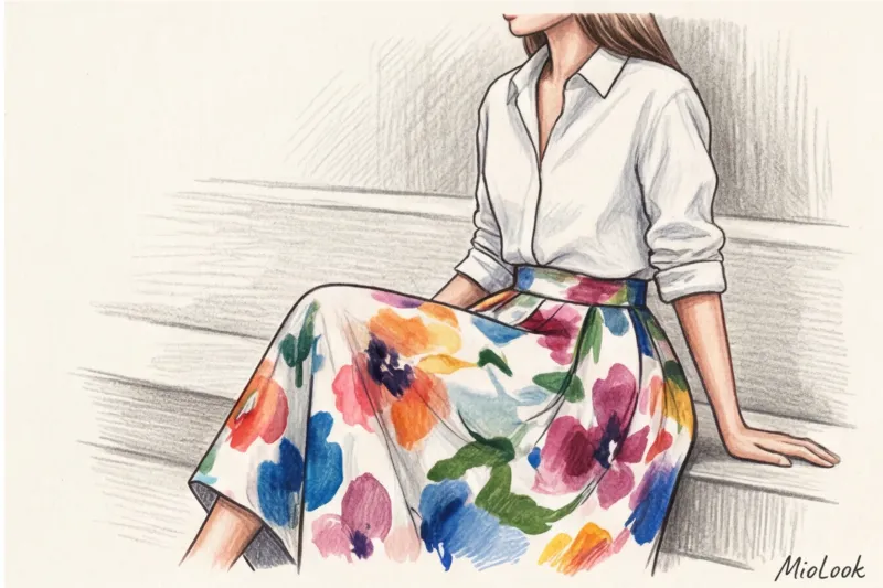 Цветочный принт: как выбрать размер и фасон, чтобы не прибавлять себе возраст - 9