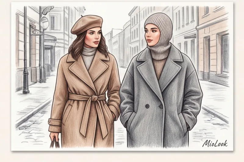 Головной убор под женское пальто: от берета до стильной панамы - 8