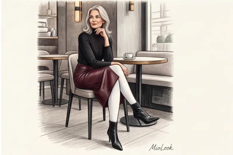 Белые колготки: микротренд или новая база? Как внедрить в гардероб - 9