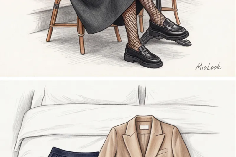 Колготки в сетку и с принтом: как носить, чтобы не выглядеть вульгарно - 4