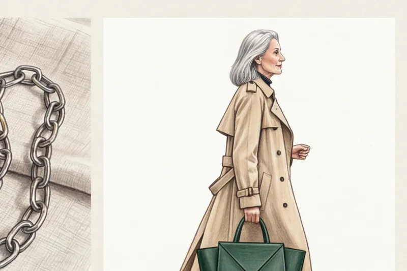 Аксессуары для женщин 50+: как носить платки, украшения и сумки современно - 3