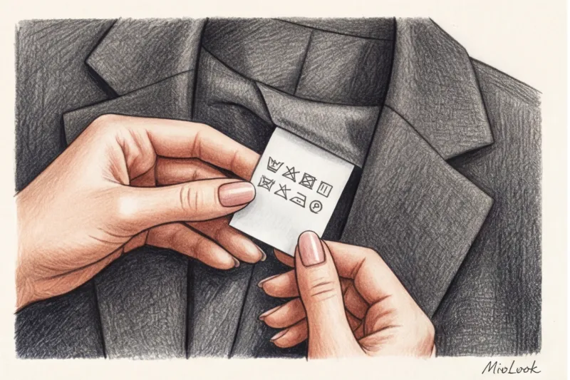 Laundry symbols on clothes: deciphered by a stylist