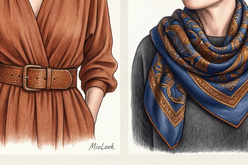 Аксессуары для женщин 50+: как носить платки, украшения и сумки современно - 8