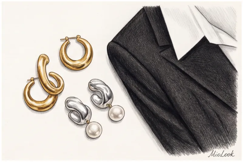 Красная помада и акцентные серьги: самый быстрый способ стать нарядной - 8