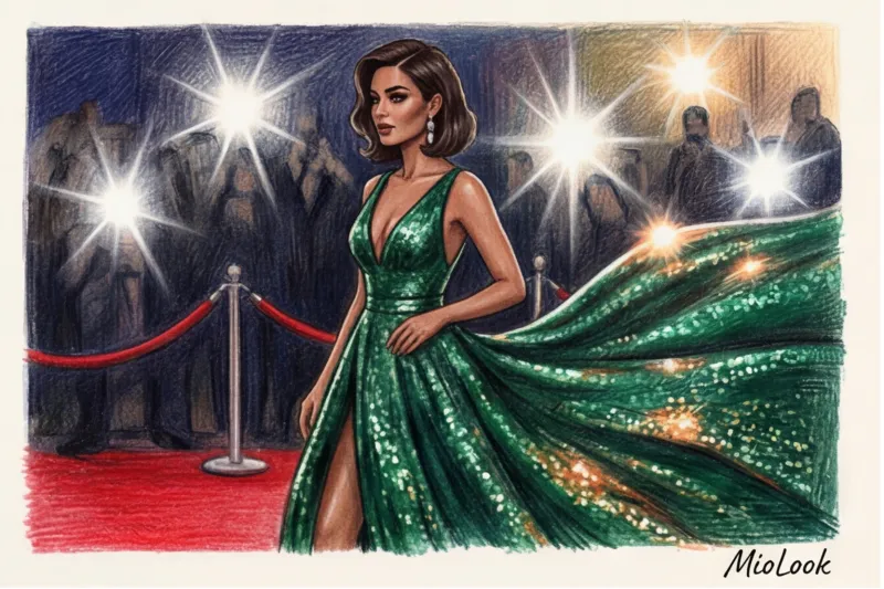 Как выбрать цвет вечернего платья по цветотипу звезд