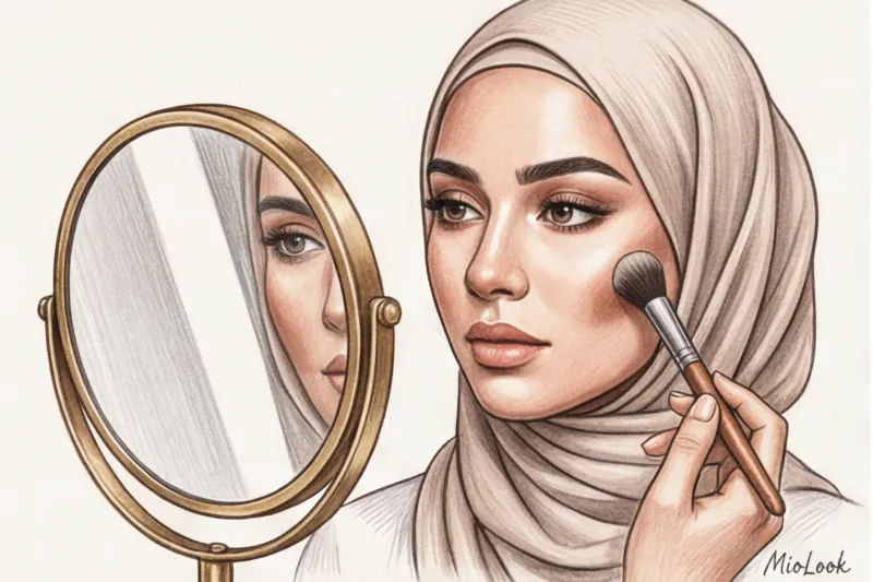 Сложный контуринг лица под платок: особенности и ошибки - 4