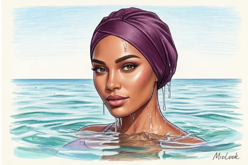 Скромная мода в отпуске: выбор буркини и пляжных образов - 6