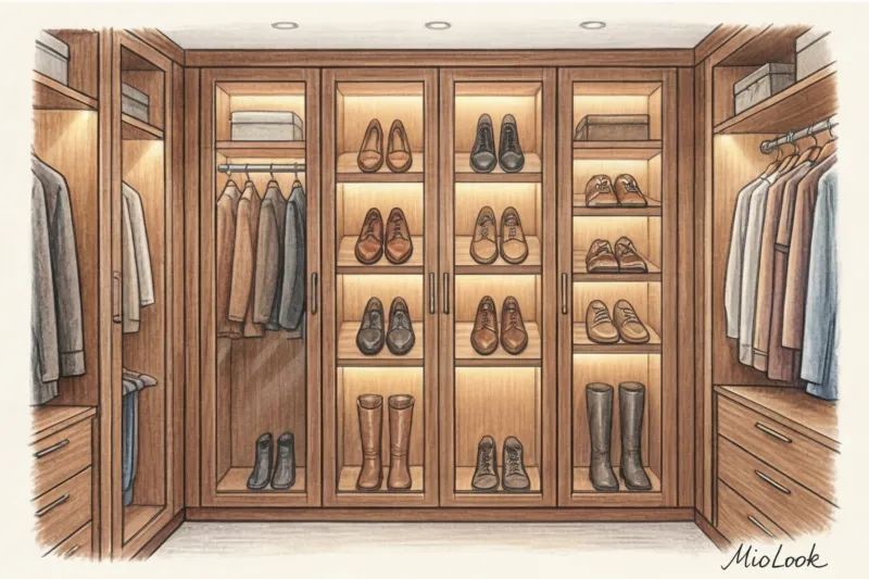 Организация хранения обуви в гардеробной: идеи и лайфхаки - 8