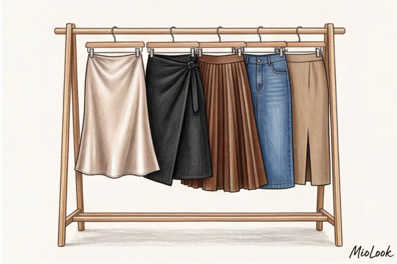 Юбки для женщин старше 50 лет: актуальные фасоны и правильная длина - 3