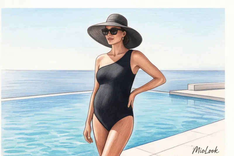 Пляжная мода для беременных: выбираем идеальный купальник - 3