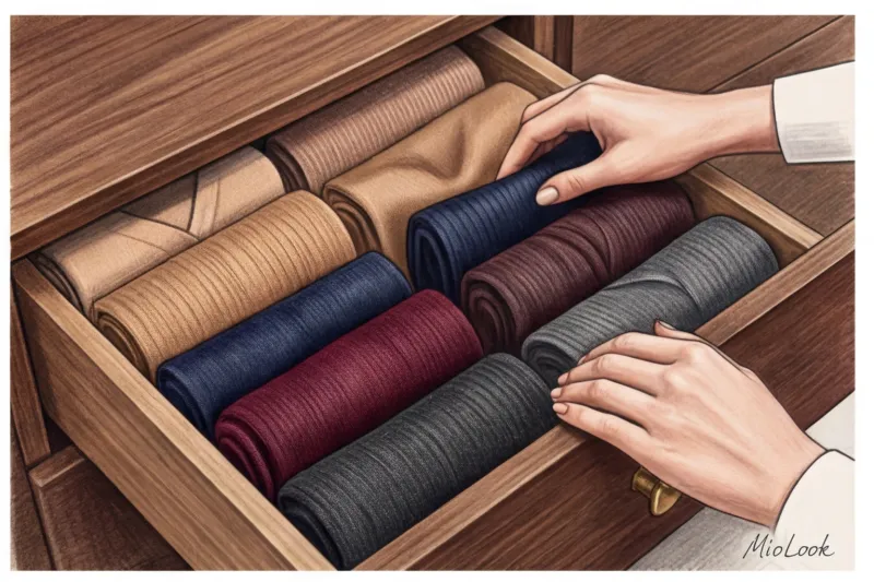 Как стильно носить носки с туфлями, лоферами и босоножками - 6