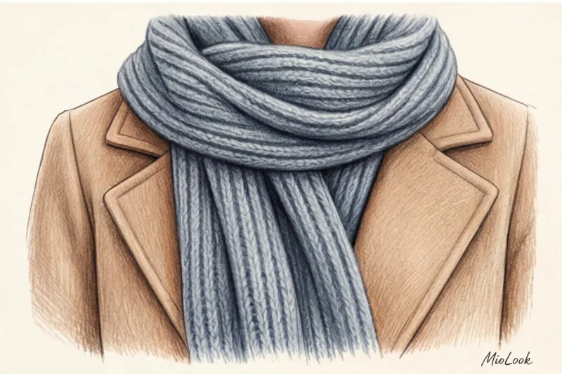 Шарфы и платки: как подобрать идеальный аксессуар к пальто - 8