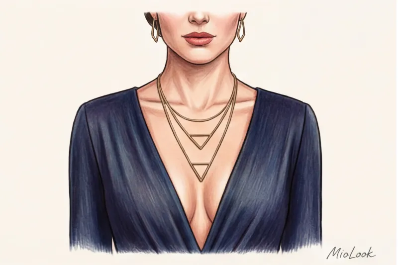 Как выбрать форму декольте и вырез одежды по типу лица - 4