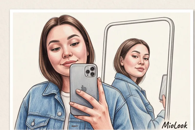 What suits a round face: glasses, earrings, and cutouts