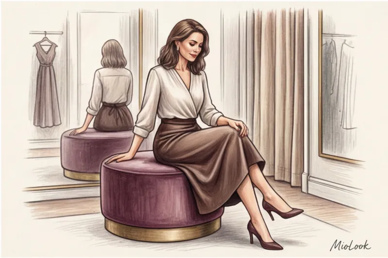 Юбки, которые делают талию: от плиссе до А-силуэта - 6