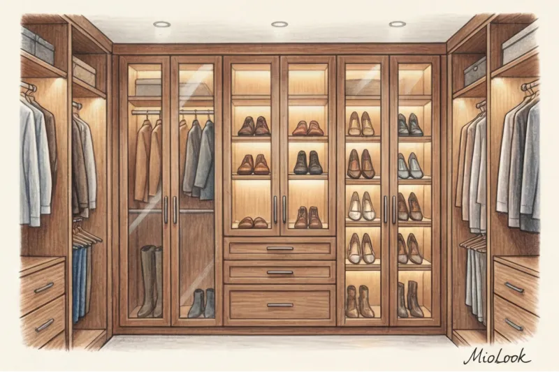 Организация хранения обуви в гардеробной: идеи и лайфхаки - 2