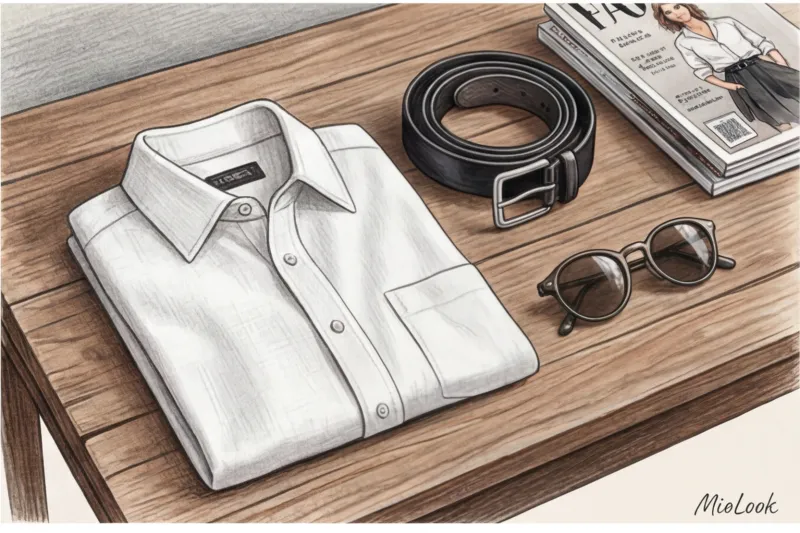Идеальная белая рубашка: материалы, крой и посадка премиум-класса - 8