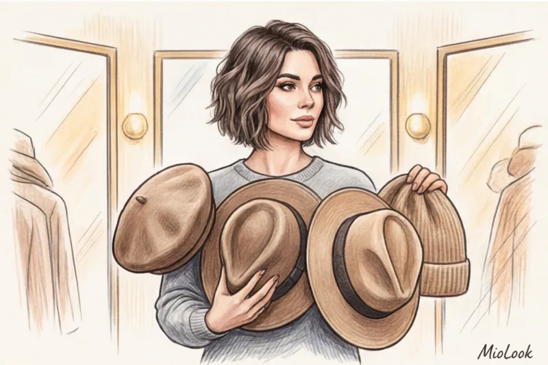 Головные уборы круглый год: от зимних шапок до летних шляп - 8