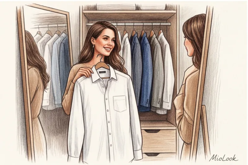 Мужской гардероб для беременных: какие вещи одолжить у партнера - 7