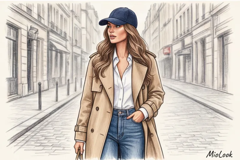 Женская бейсболка в городском стиле: с чем носить кепку весной и осенью - 8