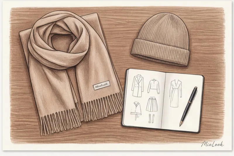 Капсула зимних аксессуаров: сколько шапок и шарфов нужно для базы - 8