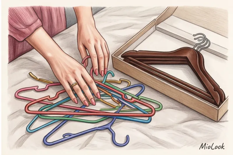 Как выбрать вешалки (плечики) для разных типов одежды - 6