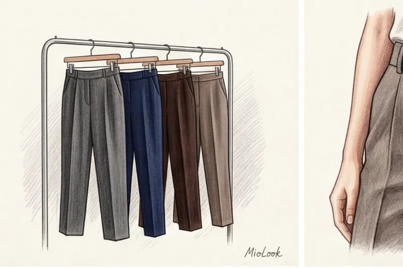 Ideal basic women's trousers, jeans and skirts