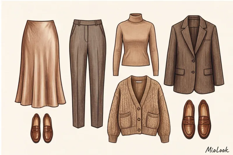 Микрокапсула на межсезонье: как одеваться многослойно из 7 вещей - 9