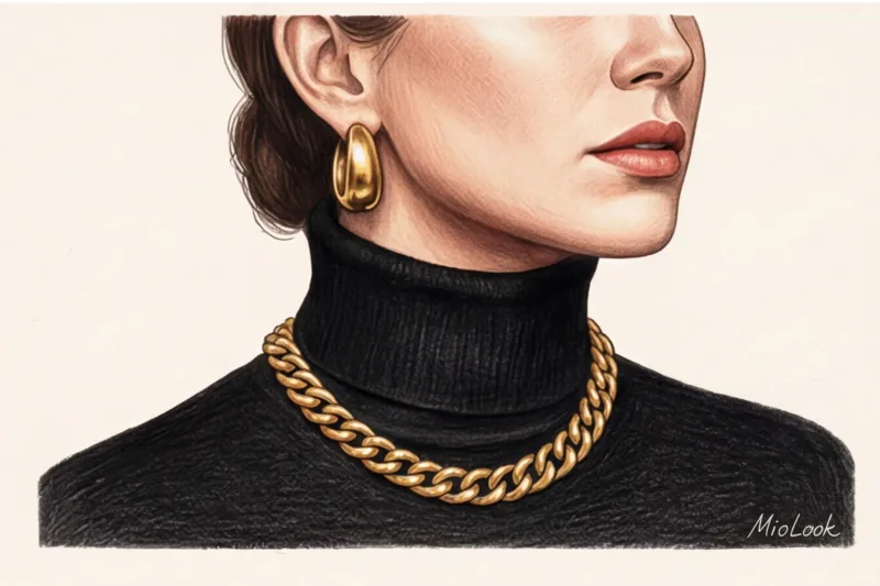 Крупное золото и винтаж: выбираем украшения для стиля Mob Wife - 7