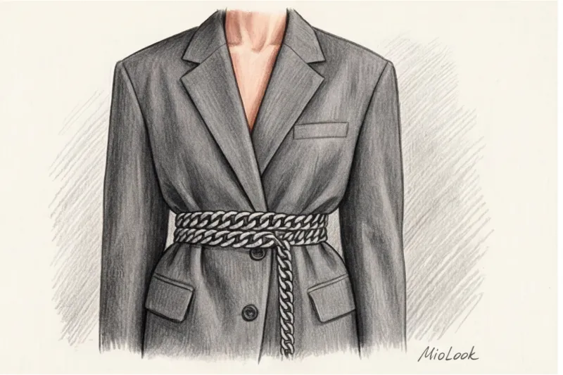 Как превратить строгий офисный костюм в вечерний наряд: 5 приемов с аксессуарами - 4