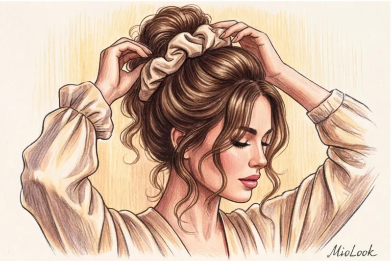 Объемная укладка в стиле Mob Wife: секреты идеальных локонов и начеса - 7