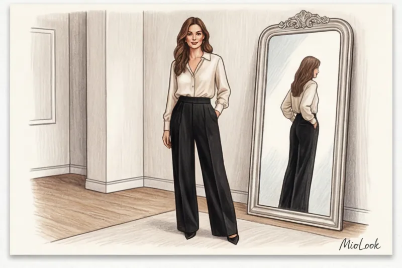 Базовый гардероб для невысоких девушек: секреты визуального вытягивания силуэта - 8