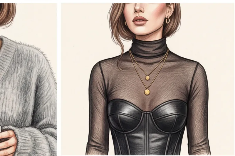 С чем носить водолазку: 10 идей для стильной многослойности - 3