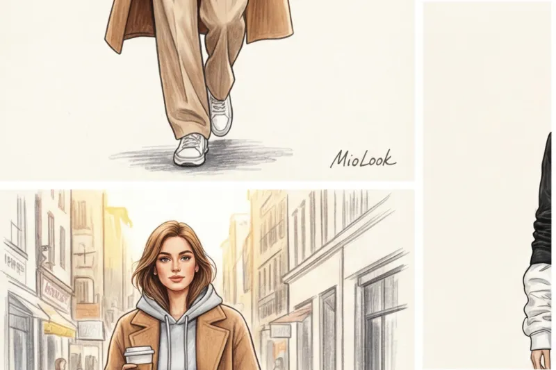 Худи с пиджаком или пальто: секреты идеального многослойного образа - 4