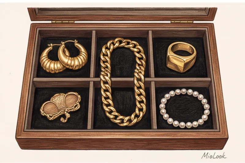 Крупное золото и винтаж: выбираем украшения для стиля Mob Wife - 6