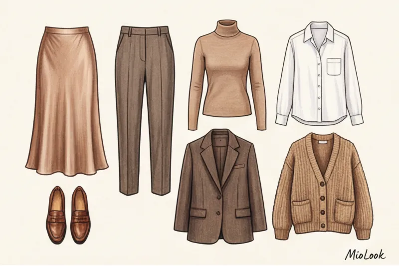 Микрокапсула на межсезонье: как одеваться многослойно из 7 вещей - 2